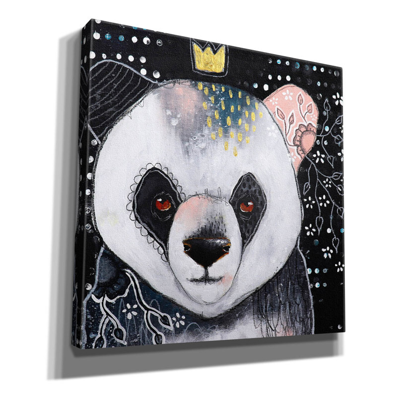 «A Fanc circulation Friendship» par The Secret Hermit, art mural sur toile, H 18 po x l 18 po x P 0,75 po