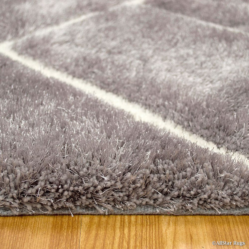 Geometric Indoor Rug, Rectangle 5' x 7'
