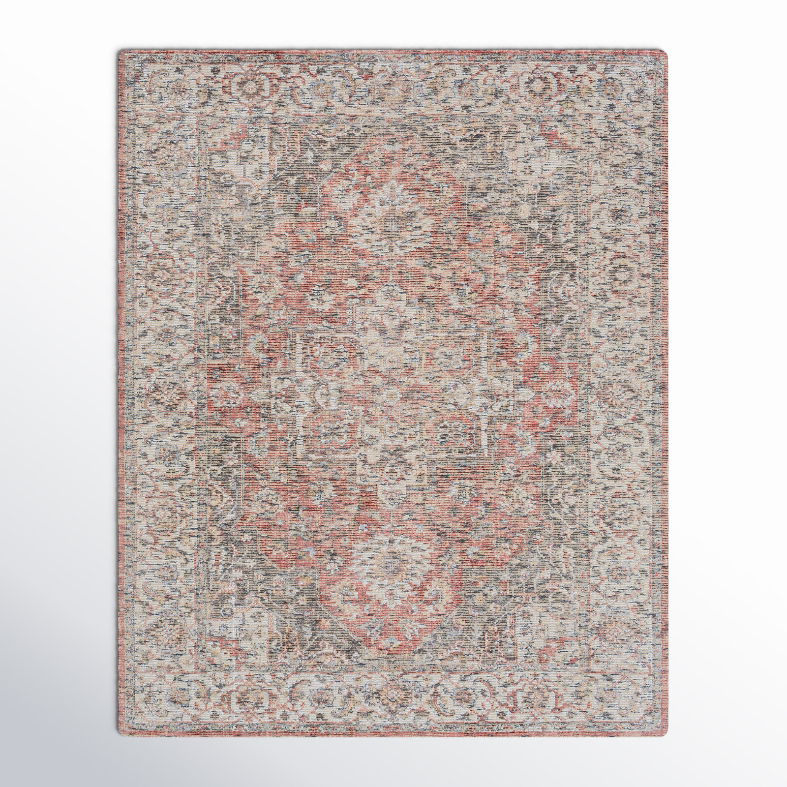 Idette Handmade Wool Rug, Rectangle 8' x 10'