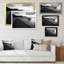 " Black And White Bridge Pier "-147775966-147775965