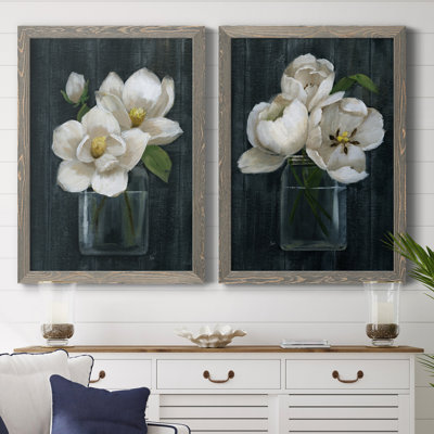 Chalkboard Beauty I - 2 Piece Painting Print Set