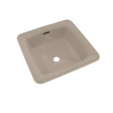 Connelly® Vitreous China Square Undermount Bathroom Sink with Overflow