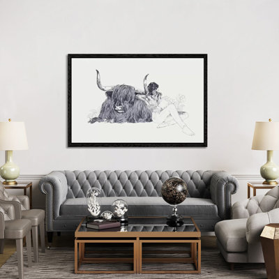 Taurus by Jenny Rome - Print on Canvas