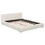 Lit tapissier beige élégant-1968628231
