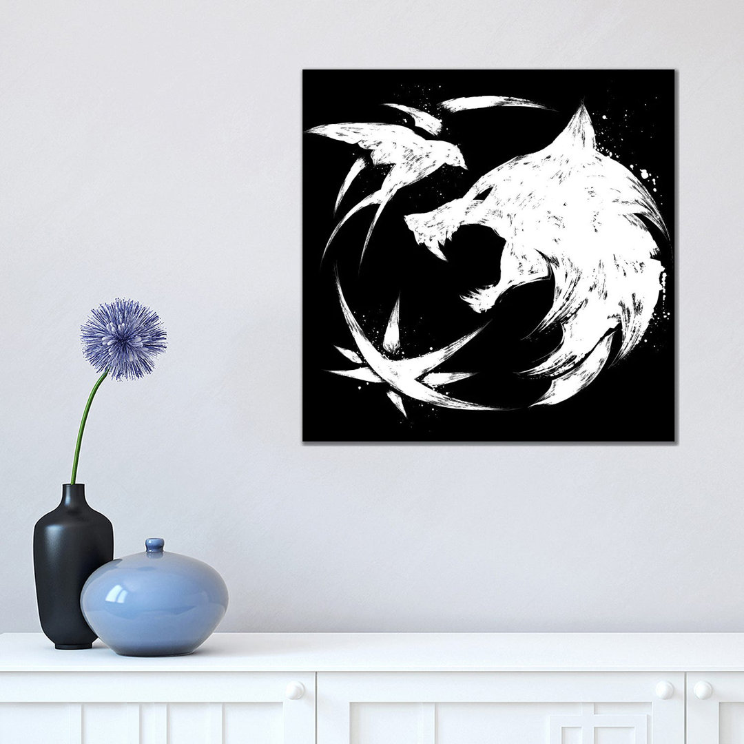 The Witcher Symbol by Antonio Camarena - Wrapped Canvas Graphic Art