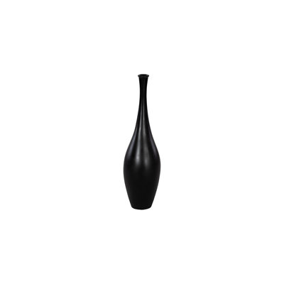 Trumpet Vase, Large, Matte Black