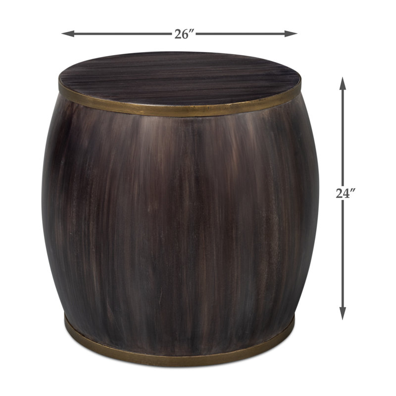 Details Solid Wood End Table