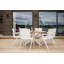 Deandre Stacking Patio Dining Armchair with Cushion