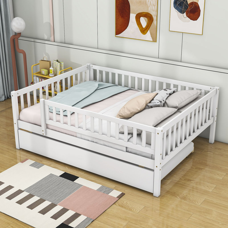 Lit de jour avec couchette Idonna, Double, Blanc