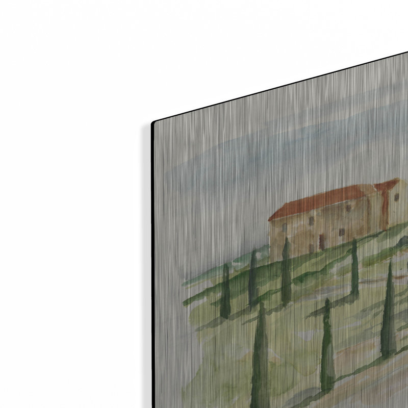 Luxe luxueux «Watercolor Tuscan Villa I» par Etha «Watercolor Tuscan Villa I» par Ethan Harper, H 12 po x l 16 po