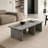 Modular Concrete Coffee Table Set of 2