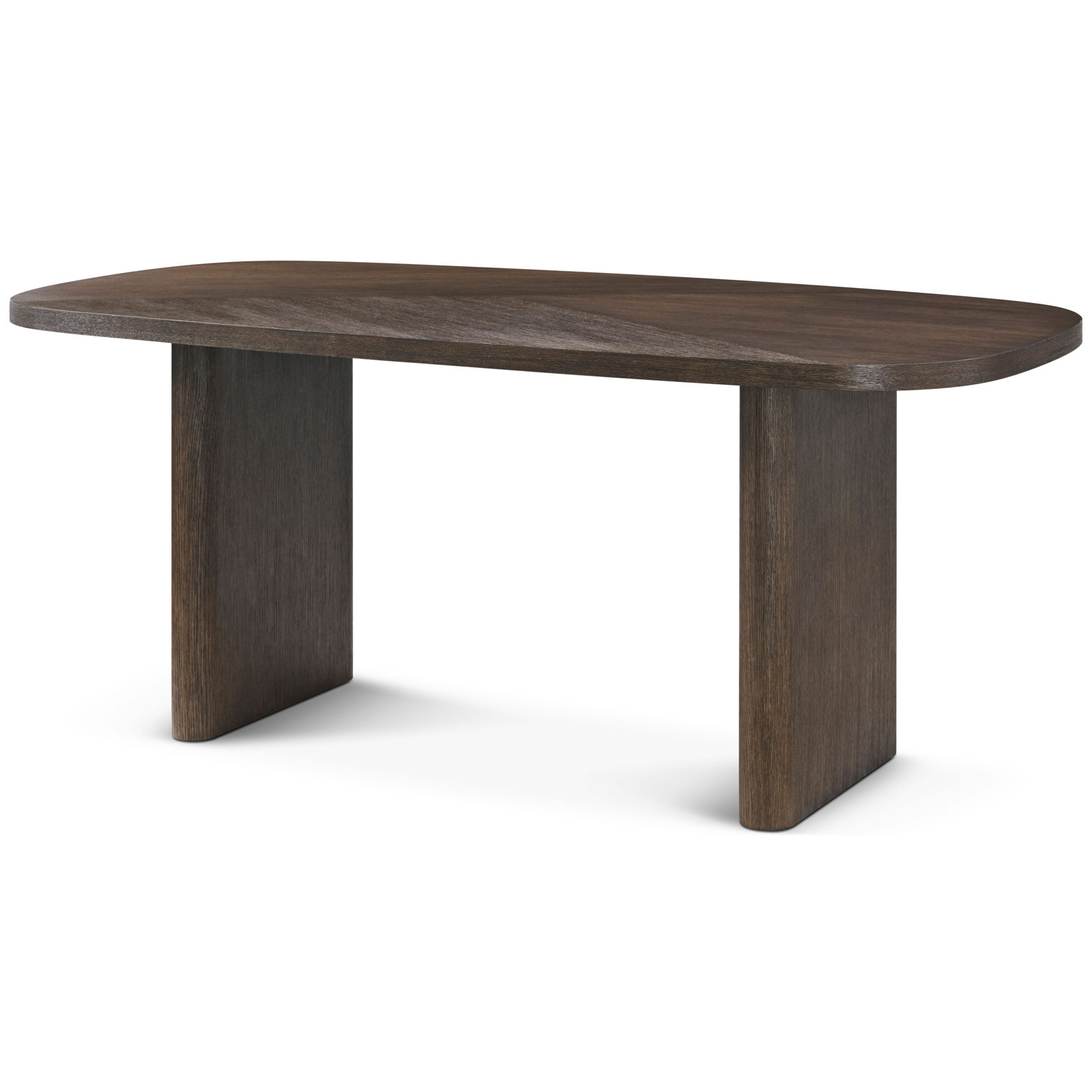 Dones Dining Table, Brown, 30" H x 78.74" L x 39.37" W