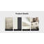 4 Seater Chenille Sofa & Chaise-151418766