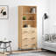 Myashia 180 cm H x 69.5 cm W Standard Bookcase