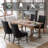 Belice Upholstered Linen Channel Tufted Dining Chair (set of 2)-1224170060