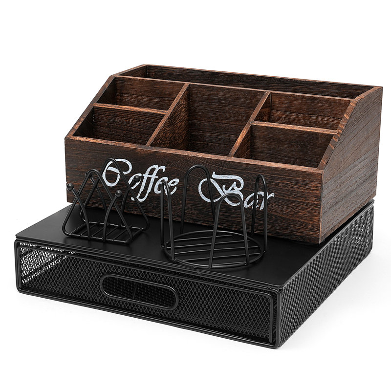 Rangement multifonctionnel pour dosettes de café