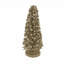 Christmas Tree - Set of 4 - 5"Dia. x 12" - Gold