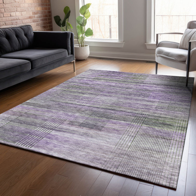 Maliana Washable Abstract Rug