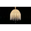  Lustre en cristal doré 6 lumières, lustre moderne en cascade pour la salle à manger, la chambre à coucher ou le salon-1493394248