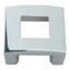 Centinel 1 3/4" Length Square Knob-769322451