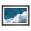 Crisp Clouds - Picture Frame Painting Print-56708498-56708499