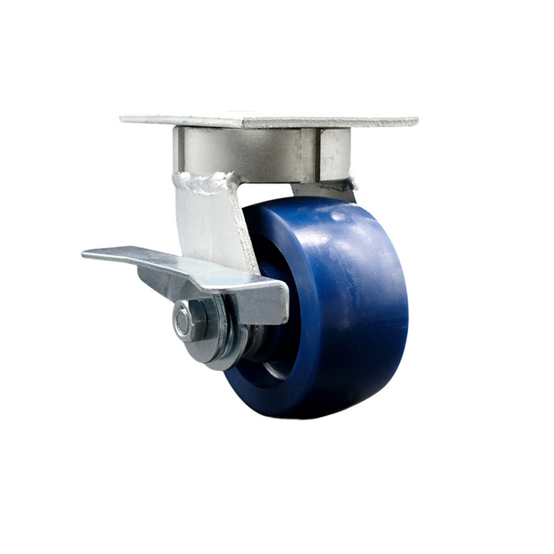 Kingpinle Solid Poly Swivel Caster