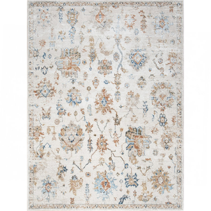 Ivory Area Rug, Runner 2'7" x 7'3"