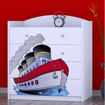 Newville Kids 4 - Drawer Chest