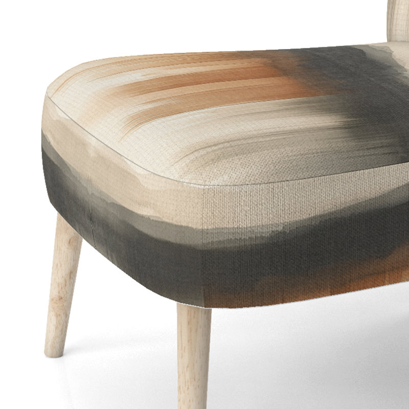 Chaise d'appoint Abstract Modern, Side Chair Armless