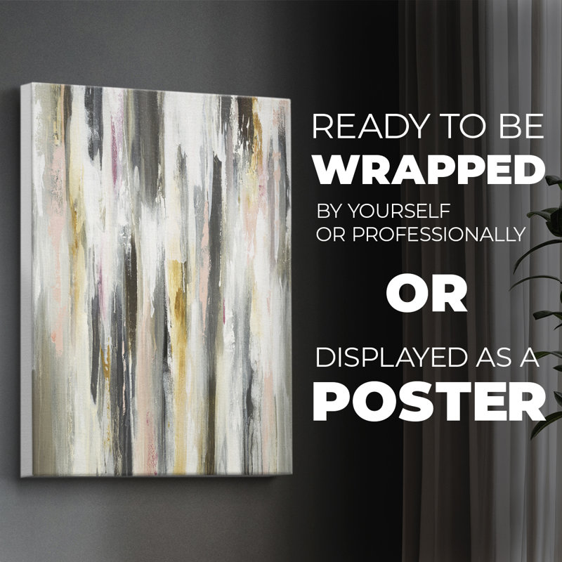Color Ripple II - Impression sur toile seulement - NON-CADRE