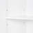 Bathroom Storage In White With Two Laundry . Board, Painted. Adjustable Shelf & Modern Design. Doors And Drawer For A Look Hygienic Clean-486256184