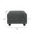 Tomario 25'' Fabric Storage Ottoman-472599291