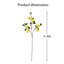 Branche de citron artificiel - Élégant décor floral artificiel