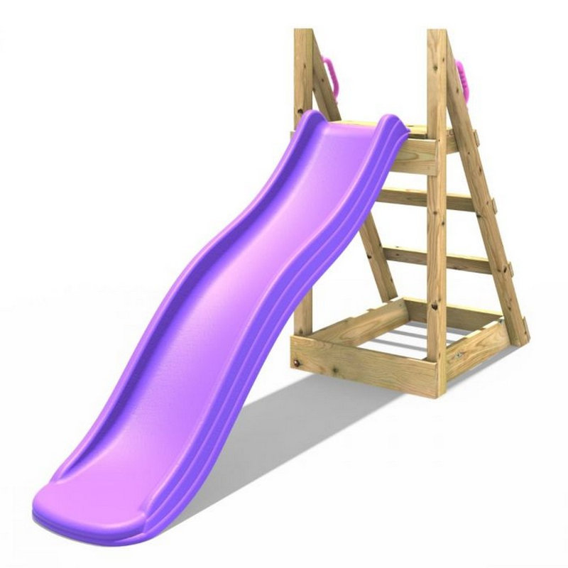 Rebo Indoor Wave Slide, Purple