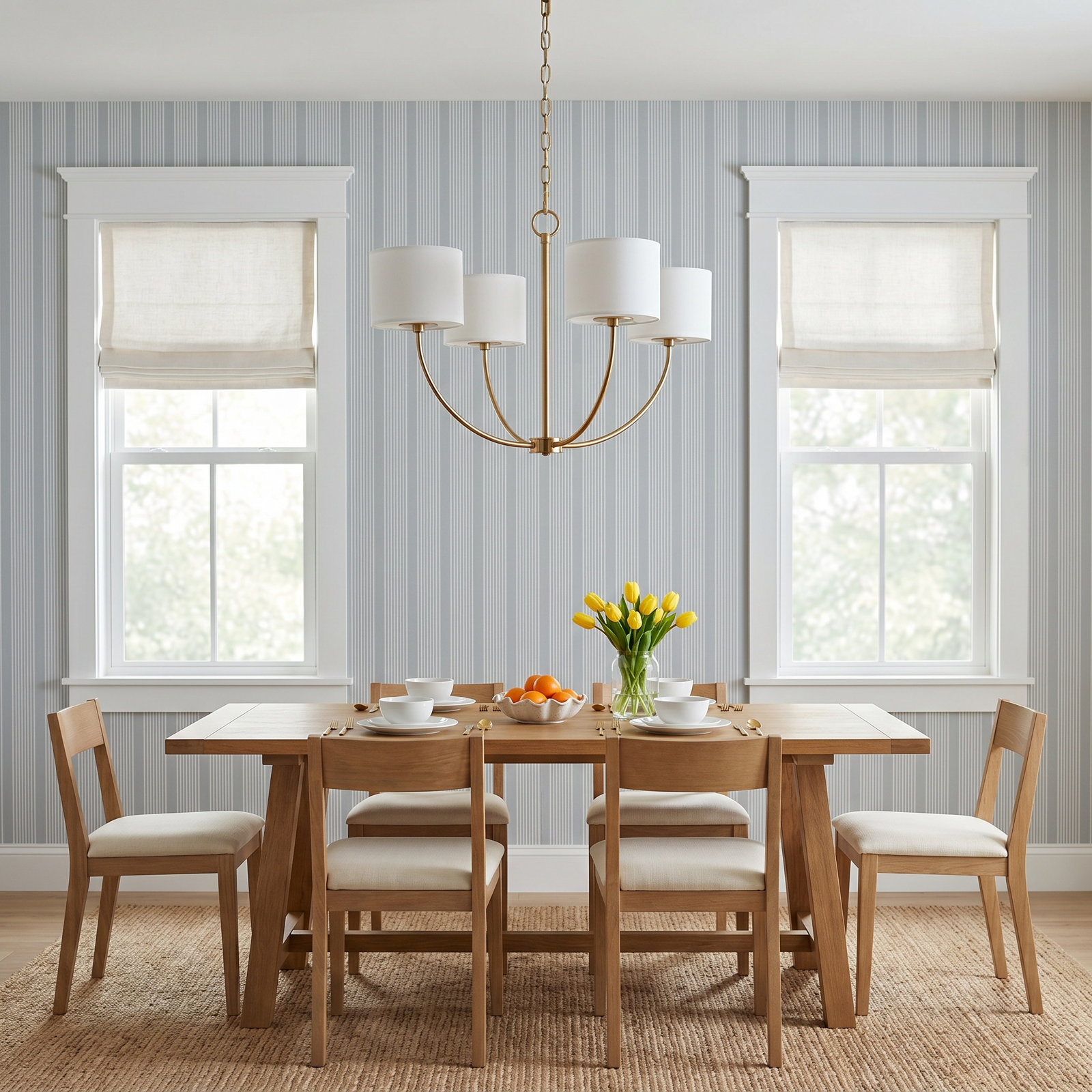 Tanyel 4 - Light Dimmable Classic / Traditional Chandelier, Burnished Brass