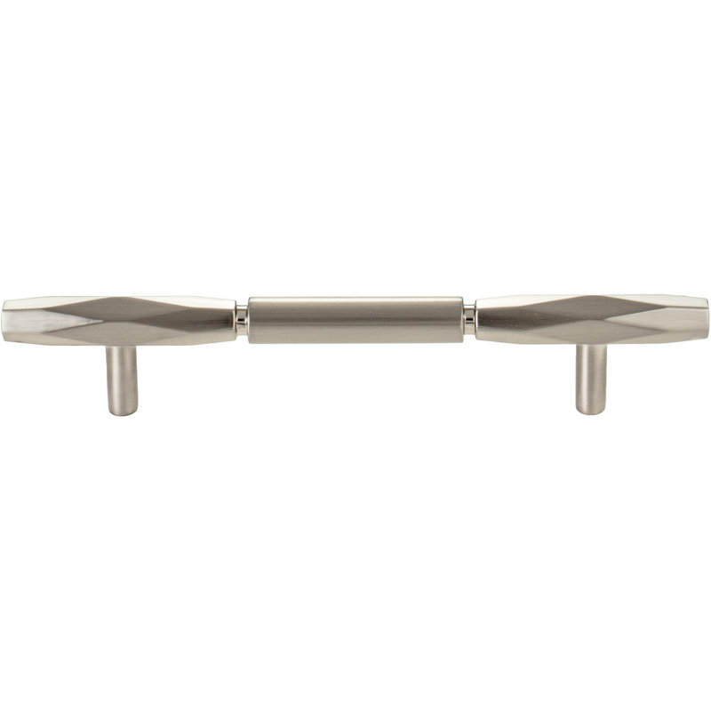 Kingsmill Bar Pull, Brushed Satin Nickel, 5 1/16" Center to Center