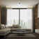 Sofea 1 Light Flush Mount With Matte Black Finish And Clear Shade