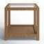 Adalard Glass End Table