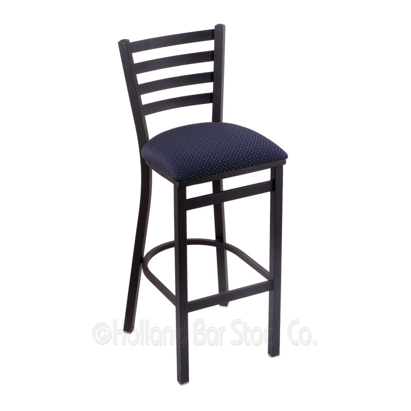 400 Jackie Bar & Counter Stool, Vinyl-Canter Bordeaux, Bar Stool (30" Seat Height)