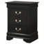 Table de chevet traditionnelle avec tiroirs-1916328329