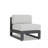 Georgie Outdoor Armless Lounge Chair with Sunbrella® Cushions-1638325888