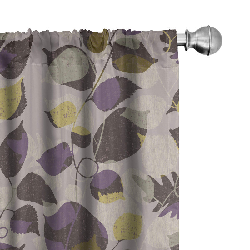 Semi Sheer Curtain Pair, 28" W x 84" L