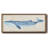 Rustic Whale II- Framed Canvas