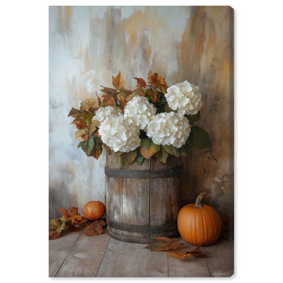 «Petal & Pumpkin Whimsy», art floral campagnard par Art Remedy