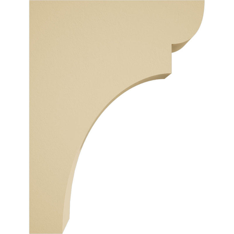 Corbeau en uréthane Yorktown Signature, brun clair apprêté, H 16 po x l 6 po x P 12 po