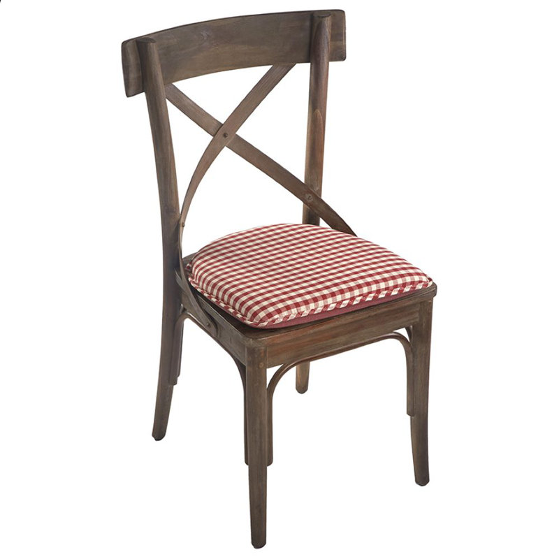 Coussins de chaise antidérapants, 16 x 15 x 2 pouces, ensemble de 4