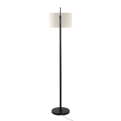Lampe sur pied contemporaine en métal