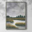 Salt Marshes II, reproduction encadrée - bois massif-1417504300