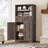 Bolten 49.4in Accent Rattan Cabinet,Storage Cabinet, Bathroom Storage Cabinet with 2 Drawer-1826971575