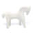 Horse-Matte White